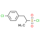 1-(4-Chlorophenyl)propane-2-sulfonyl chloride