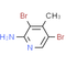 3,5-Dibromo-4-methyl-pyridin-2-ylamine